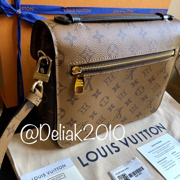 SOLD! Louis Vuitton Reverse Pochette Metis RARE π - Picture 3 of 8